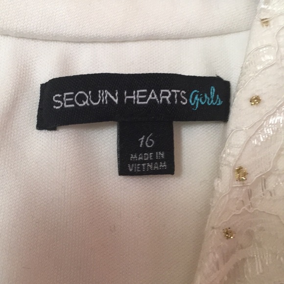 White Ruffle Dress - Picture 4 of 4